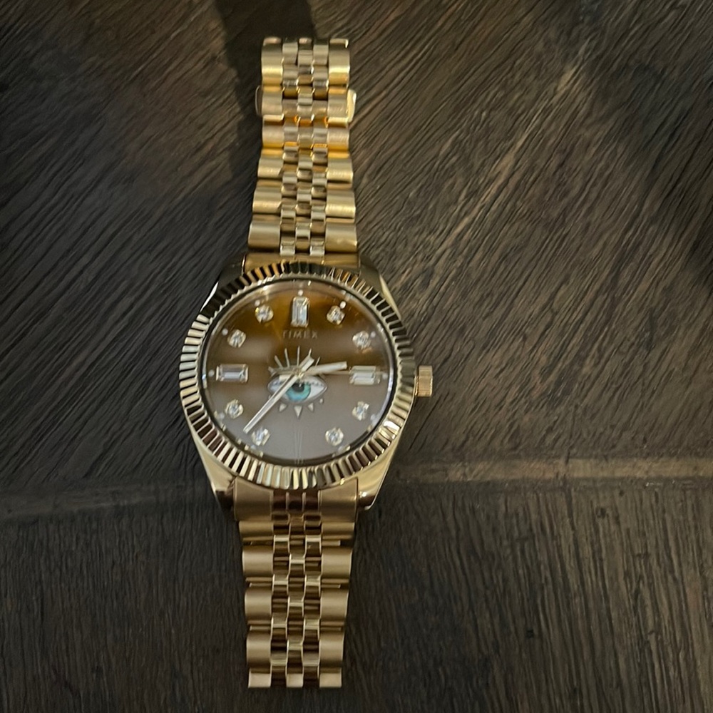 Jacquie aiche timex watch